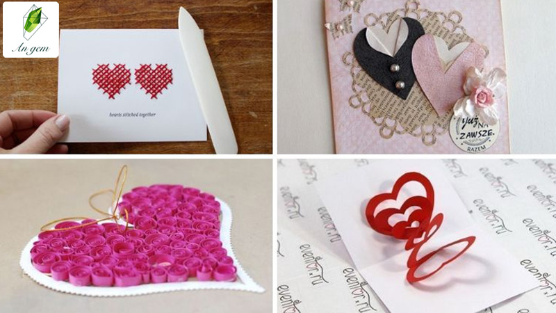 Thiệp tình yêu viết tay